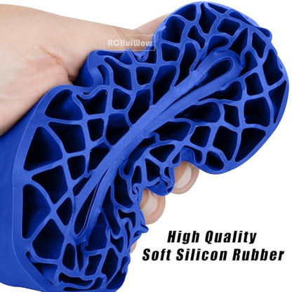 1.9 Silicone Rubber Insert Foam Tire Inserts RC 1.9" Wheel Tires Waterproof Inserts for 1/10 RC Crawler TRX4 SCX10 Capra Red cat Gen7 Gen8 RXB10 TF2,4pcs,Navy Blue - color: Navy Blue(4pcs)