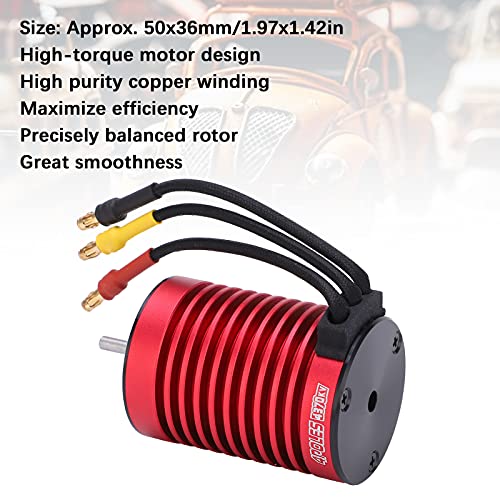 F540 4370KV Brushless Motor with Copper Windings Sensorless RC Electric Compatible /10 Car Racing Truck