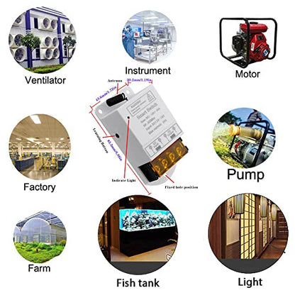 High Power DC 12V 24V 48V 72V 30A 1CH 433MHz Remote Control Switch RF Relay Receiver and Transmitter for Car Horn Water Pump Lamp Electric Device Motor Cycles Control
