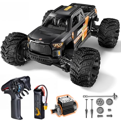 UDIRC 1610S Brushless Fast RC Car, 56+ MPH and Standing Backflip in Stock Setup, Includes 3S LiPo Battery, 1:16 High Speed RC Truck, 4WD RTR Off-Road Monster RC Truck for Adults - color: With Battery