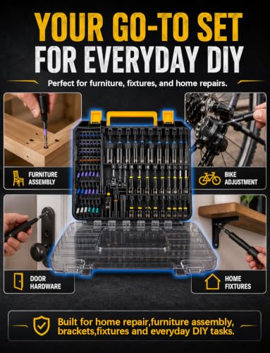 80-Piece Magnetic Impact Nut Driver Set, Metric & SAE Adapters | CR-V Metric & SAE Sockets, S2 Power Bits, Universal Socket, Wing Nut Driver, Bit Holder, Bit Holder Nut Drivers Bit Set
