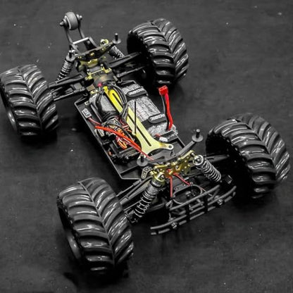 JLBRACINGRC 1/10 Brushless RC Cars for Adults, 80+ KPH, 4WD RC Trucks |120A ESC Monster Trucks, All-Terrain Off-Road Big Remote Control Car,IPX7 Waterproof Hobby RC Cars Gift