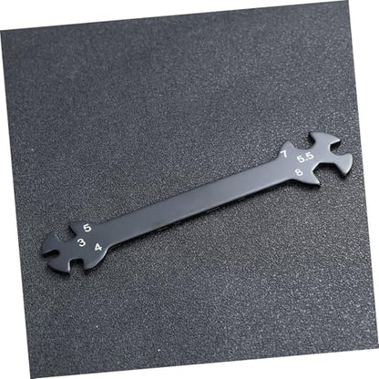 ORFOFE Multifunctional Rod Wrench Tool for Car Turnbuckles Black Adjusting Tool for Easy Use Handy for Mechanics and Enthusiasts