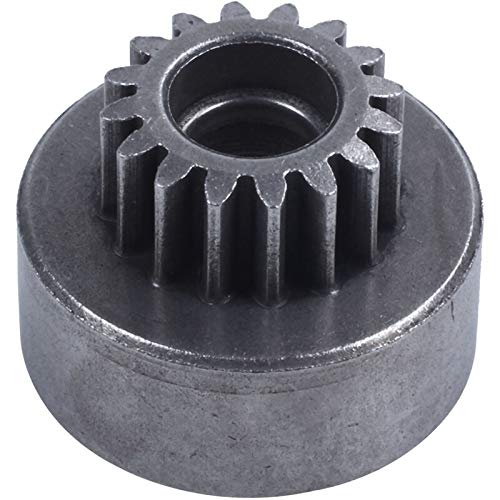 Replacement Part For 02107 16T Clutch Bell Single Gear For 1/10 94188 Nitro Truck RC Car - (Color: Dark Grey)