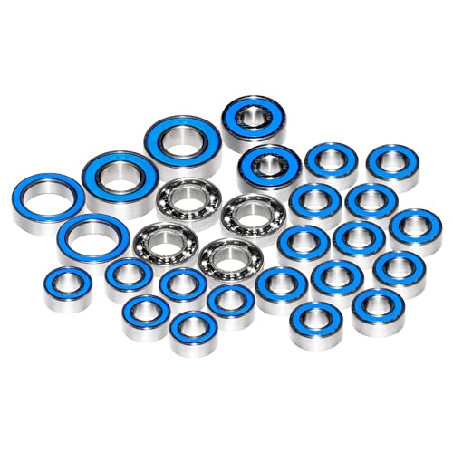 for Axial SCX10 II SCX10.2 (V2) Bearings Kit (28 Pcs)