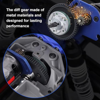 6878 Complete Slipper Clutch Assembly Slipper Clutch Assembly Kit Replacement Parts for Traxxas Slash 4X4/ Stampede 4X4 / Rustler 4X4 1/10 Scale Models
