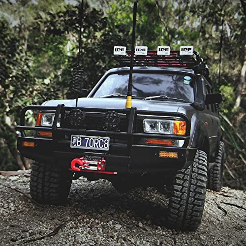 AMK LC80 Bull Bar for SCX10 TRX4 RC Crawler Car Land Cruiser LC80 (Only LC80 Bull Bar, Not Including Other RC Accessories) - color: Lc80 Bull Bar