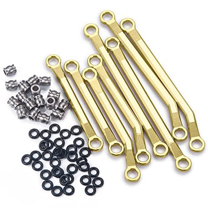 Higher Extra Clearance Links Set Linkage for TRX4M Upgrades 1/18th RC Crawler Car Parts Heavy Weight 62g