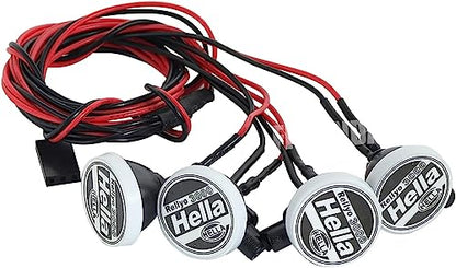 LED Lights B for SCX10 TRX4 RC Crawler Car Land Cruiser LC80 (Only LED Lights B, Not including other RC accessories) - color: Led Lights B