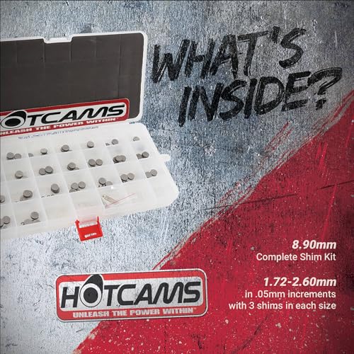 Hot Cams 8.90mm Complete Shim Kit HCSHIM00 for Various KTM Dirt Bikes 2005-2017