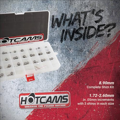 Hot Cams 8.90mm Complete Shim Kit HCSHIM00 for Various KTM Dirt Bikes 2005-2017