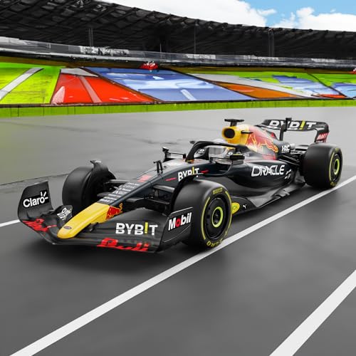 Voltz Toys Authentic Licensed 1:12 F1 RedBull Rb18 Remote Control Car - F1 Collection RC car Series for Kids and Adults - 2.4GHz RC Car for Gift (1:12 RedBull Rb18(NO.1)) - color: 1:12 Redbull Rb18(no.1)