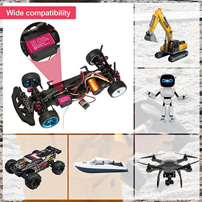 20KG Waterproof Metal Gear RC Servo, 270° | Wide 270° travel, metal gears and waterproof housing for RC crawlers, cars, robots and steering mechanisms. - style: 1 Pcs 20kg