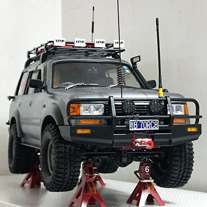 AMK LC80 Bull Bar for SCX10 TRX4 RC Crawler Car Land Cruiser LC80 (Only LC80 Bull Bar, Not Including Other RC Accessories) - color: Lc80 Bull Bar