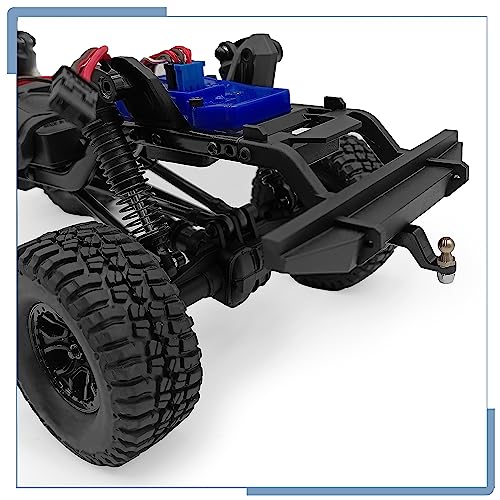 RC Aluminum Alloy Trailer Hook Shackle Tow Hook Buckle for 1/18 Scale TRX4M Defender Upgrades RC Crawler Car