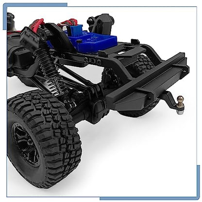 RC Aluminum Alloy Trailer Hook Shackle Tow Hook Buckle for 1/18 Scale TRX4M Defender Upgrades RC Crawler Car