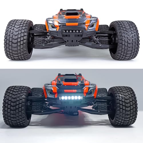 RC LED/COB Light Kit Front & Rear Lights, RC LED Light Kit | Headlight, Taillights, For 1/6 XRT 8S, RC Car Buggy - style: RC LED Light Kit