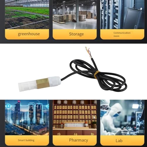 for RS485 Temperature Humidity Sensor Transmitter, RTU Probe Greenhouse Warehouse Lab, DC 5-28V, ±0.3°C Accuracy, PE or Tip(XY-MD03) - size: XY-MD03