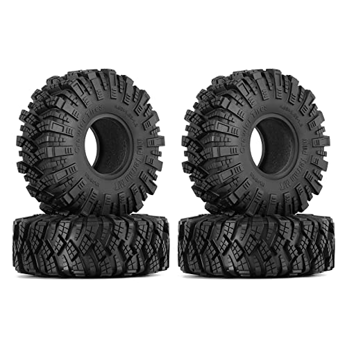 INJORA 1.9 S5 Kraken Claw Mud Terrain Tires for SCX10 1/10 RC Crawler Car