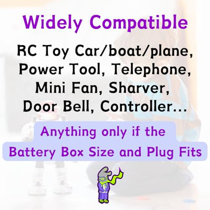 4.8V 1800mAh Ni-Cd Rechargeable Battery with SM-2P Plug(Black),Fit for SY-E511 RC Excavator C181 C182 C185 1/18 Scale C181 E562 TD141 with Charger （4*AA）