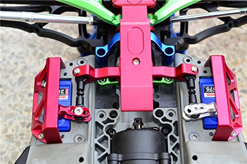 GPM For Traxxas E-Revo Brushless/E-Revo VXL 2.0 / Revo/Summit Upgrade Parts Aluminum Steering Assembly - 1 Set Blue