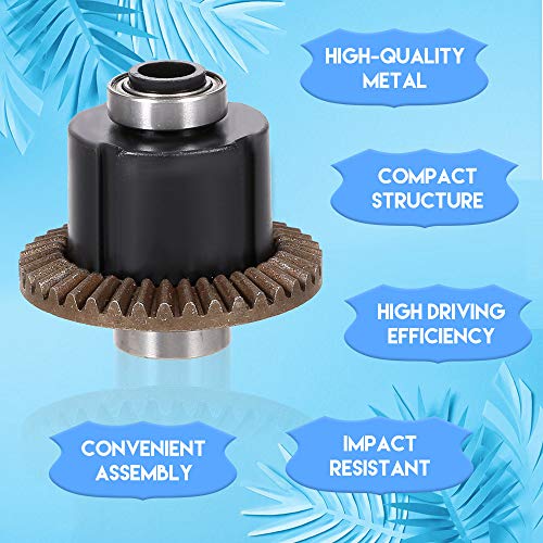GoolRC RC Car Metal Differential Kit - 38T & 17T Differential Gears, Drive Shaft, Steering Hub for WLtoys A949/A959/A969/A979/K929/A959-B/A969-B/A979-B/K929-B RC Car