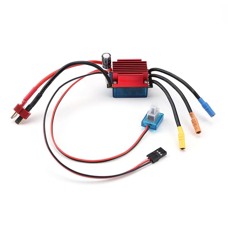 35A Brushless ESC Waterproof Speed Controller for 1/16 1/18 RC Car Truck b