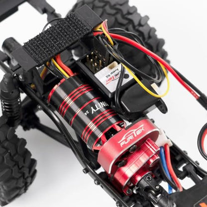 FURITEK UNITY24 PRO 3500kv 2-in-1 Micro FOC Brushless System for Axial SCX24 - Remote Control Car, RC Cars 1/24 Scale Electonics Brushless Motor and ESC Combo (FOC Brushless System (FUR-2584))