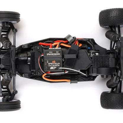 Helidirect Losi RC Car Micro-B 2WD Brushed Mini RC Buggy 1/24 Scale RTR Assemble Kit - Remote Control Car, RC Cars, Micro Racing RC Buggy 1/24 Scale (White - LOS00007T1) - color: White - Los00007t1