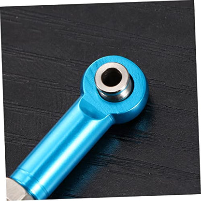 KOMBIUDA 6Pcs Aluminum Turnbuckle Rod Linkage for Epxhsp Racing Hpi Truck Buggy Upgrade Parts Construction Blue - color: Blue