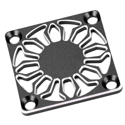 VGEBY Cooling Fan Cover, Universal Aluminum Alloy Protective Heatsink Cover 30x30mm Black for RC Cars, Drones, ESC Motors, Electronics Cooling Projects