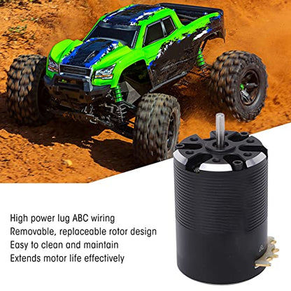 Changor RC Brushless Motor 2300KV High Efficiency Sensored Brushless Motor for 1/10 RC Cars Black 540 17.5T