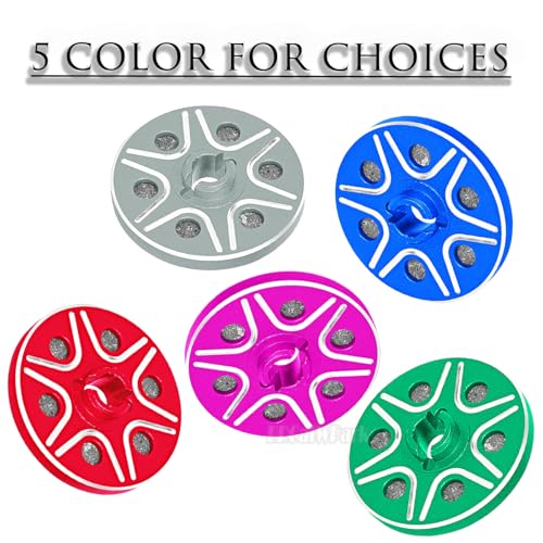 RC 50T Spur Gears 0.8Mod Upgrades Part for 1/10 Slash 2WD (VXL)/Rustler 2WD (VXL)/Stampede 2WD (VXL)/Bandit 2WD (VXL),RC Steel Metal Extra-Heavy Slip limiting Clutch,Green - color: Green - (50t)
