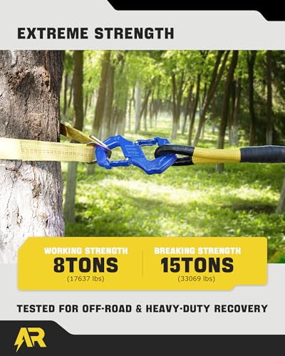 3/8" S Tow Hook, G80 Steel Quick Winch Shackle 33,000Lbs Break Strength, Heavy Duty Off-Road Recovery Connect Hook for SUV, Truck, Trailer & Towing Applications, Blue | G80 Steel Heavy Duty Off-Road Recovery Connect Hook for SUV, Truck, Trailer & Towing A