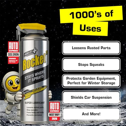 Multi-Purpose Lubricant Spray, 15.2 Fl Oz | Penetrating Oil, Anti-Corrosion Spray, Water-Resistant Protective Coating, For Rusted Bolts, Tools, Bikes & Garden Equipment - size: 15 fl oz (Pack of 1)