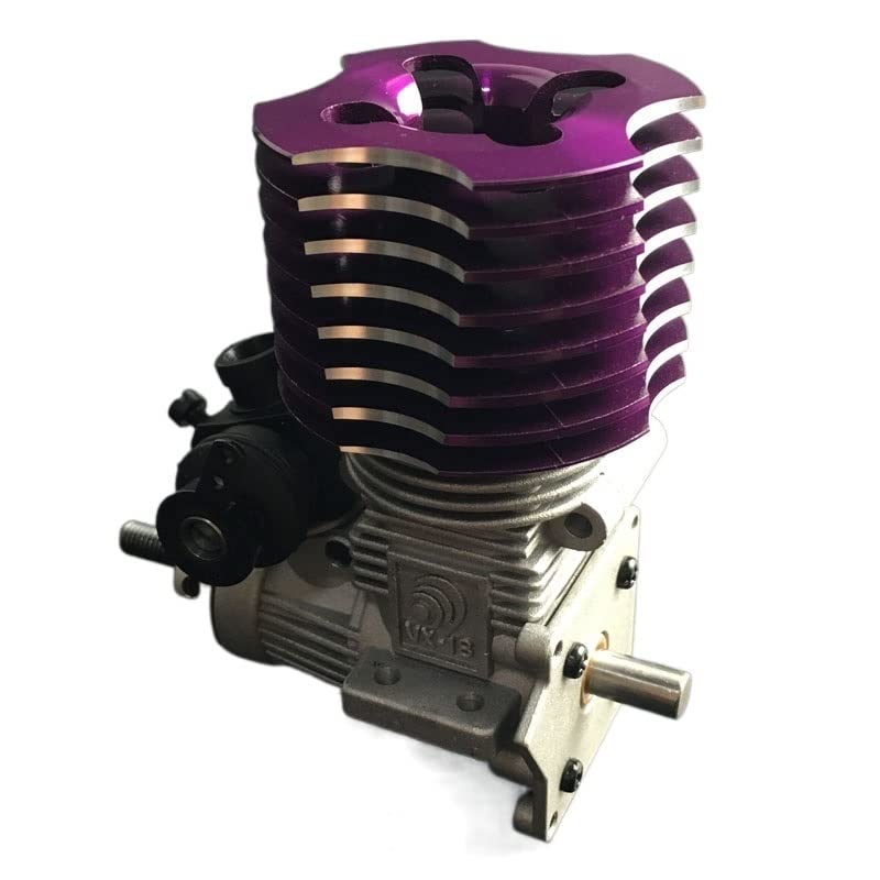 02060 VX 18 Engine 2.74cc Pull Starter Purple RC 1/10 Nitro Car On-Road Car for94122/94177/94188(02060-WSWD) - size: 02060-WSWD