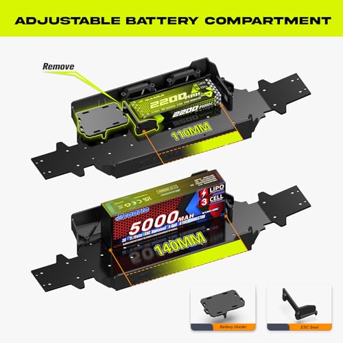 AMORIL Mini 1/10 Truck with an Extra 3S 4400mah Lipo