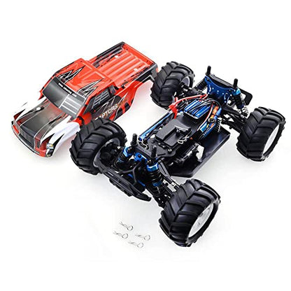 1/16 Scale RTR Remote Control Car for Adults,Max 40 Km/h Fast RC Cars with Brushless Motor, 4X4 Race Offroad RC Truck, Remote Control Monster Trucks