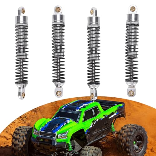 Aramox Oiled Shock Absorbers, 66mm Threaded RC Car Damper Replacement for ASCENT 18 RC 1/18 Crawler