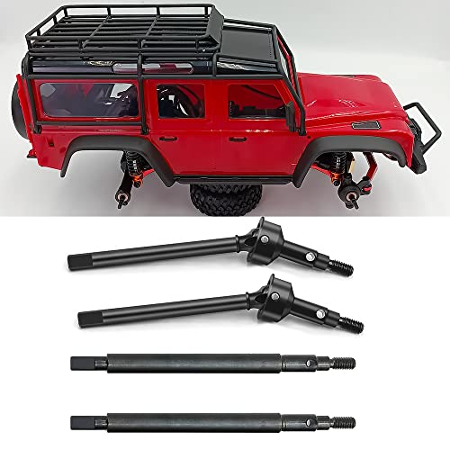 Steel Front Rear Axle Drive Shaft CVD Dogbone for 1/18th TRX4M Axles RC Crawler Car Upgrades