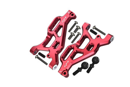 LIMITLESS/INFRACTION/TYPHON Upgrade Parts Aluminum Front Lower Arms - 2Pc Set Red