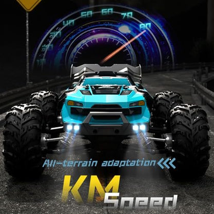 1/16 Fast RC Cars for Adults, Max 50mph Remote Control Drift Car with Carrying Bag, Brushless Motor Off Road 4WD High Speed Truck with 3 Batteries, Compatible 3S Battery - color: 50mph, 1/16, Sg116max