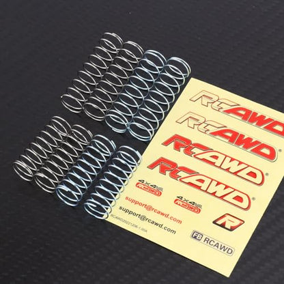 RCAWD 2 Set Front Rear Shock Spring for Losi 1/16 Mini-B 1/18 Mini-T Series Upgrades Part