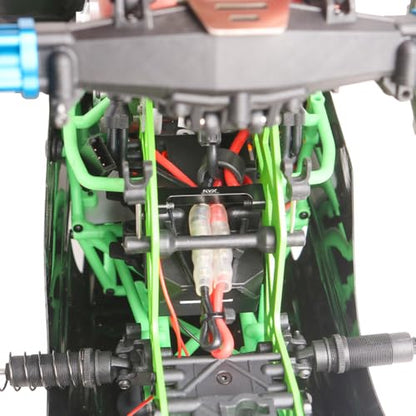 KYX Racing Aluminum Crossbar Upgrades Parts Accessories for 1/18 RC Car LOSI Mini LMT 4X4 Monster Truck
