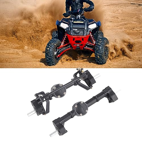 HERCHR RC Front Rear Axle Gear Box, Metal Bridge Axle Gear Box Professional Diff Housing Upgrade Parts for C14 C24 C34 C44 B14 B24 1/16 RC Car