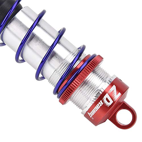 Tbest RC Car Shock Damper, 4pcs Metal Oil Pressure Adjustable Front and Rear for 1/8 RC Car
