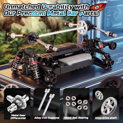 DEERC 9311 & 9308 Fast RC Cars for Adults Boys 4WD Off-Road Remote Control Monster Truck