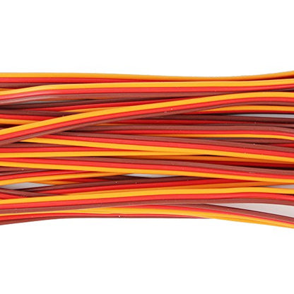 20pcs 5.90inch 22awg 60 Cores Male to Male Lead Plug Servo Extension Wire Cable Line for RC Model Aircraft Stranded Futaba JR