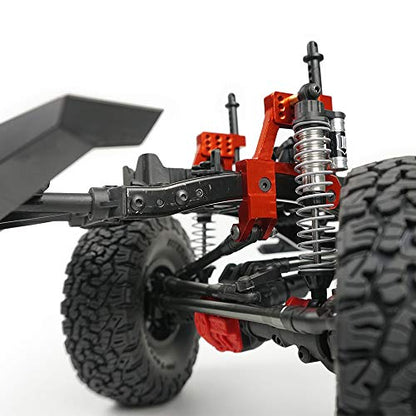 4PCS Aluminum Shock Tower Shock Hoops for 1/10 Axial SCX10 II 90046 90047 - color: Red