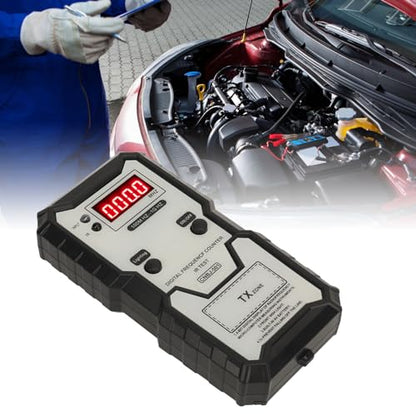 Remote Key Frequency Tester, 100MHZ to 1GHZ Infrared Remote Control Meter, Portable Key Fob Digital Counter for Access Control